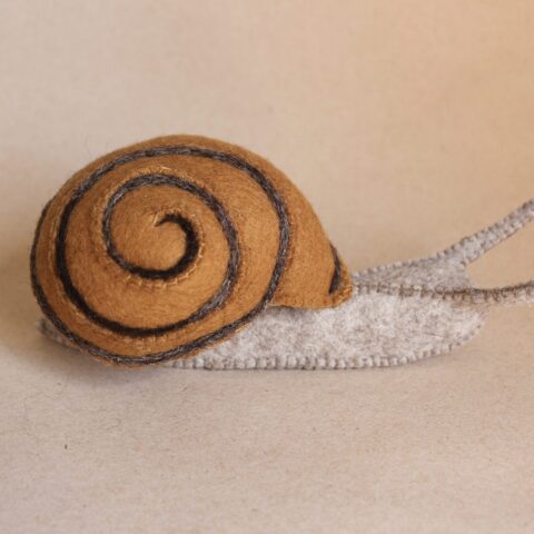 Snail plush